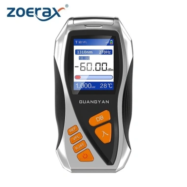 Máy đo công suất quang học ZOERAX Y9 5 trong 1 RJ45 - Định vị lỗi nhanh, đèn LED, màn hình 2,4 inch