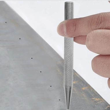 Máy đục lỗ trung tâm gia công kim loại - Điểm côn thép Chrome Vanadi 94x8x2mm, giá ưu đãi 27.500đ