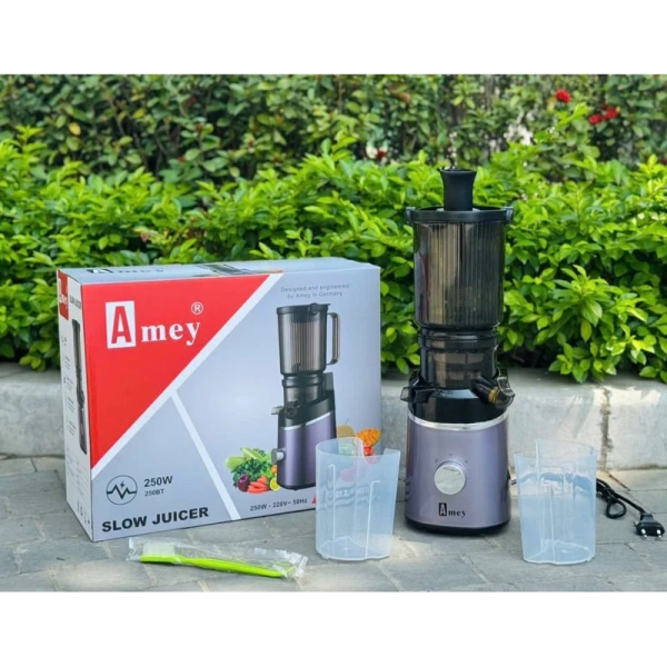 Hình ảnh sản phẩm Máy ép chậm Amey AM079 cổ rộng - Ép trái cây giữ dinh dưỡng, giá chỉ 1.29 triệu