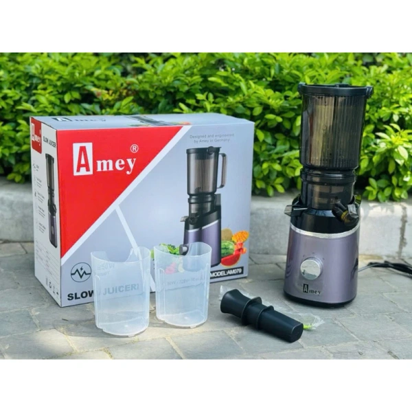 Cách ép trái cây giữ tối đa dinh dưỡng với máy ép chậm Amey AM079