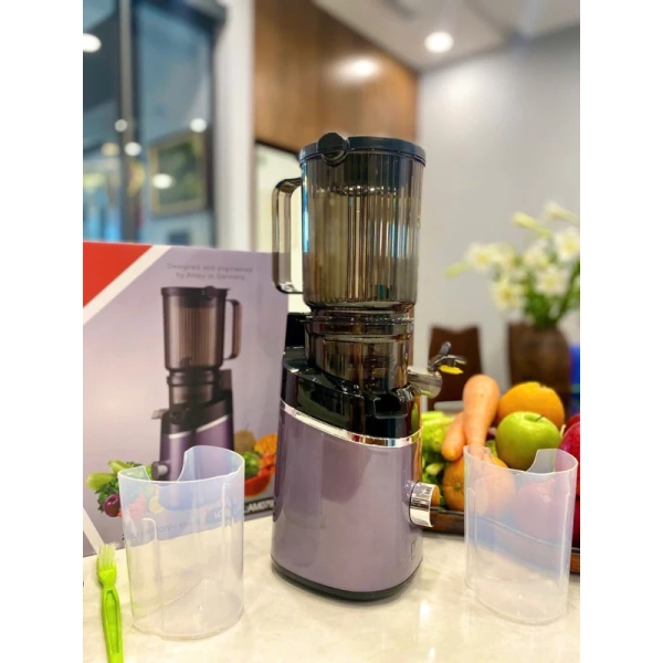 Hình ảnh sản phẩm Máy ép chậm Amey AM079 cổ rộng - Ép trái cây giữ dinh dưỡng, giá chỉ 1.29 triệu
