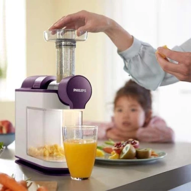 Máy Ép Chậm Trục Ngang PHILIPS HR1.891 – Ép Trái Cây, Hoa Quả, BH 24 Tháng, Giá 2.575.000₫