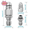 Máy giặt áp lực cao Pnpia Vòi phun nước thép không gỉ Jetter giá ưu đãi 64.570₫ 5