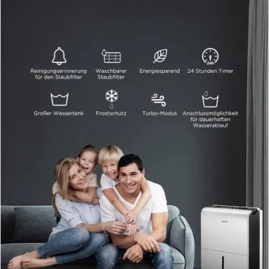 Máy Hút Ẩm Comfee MDDP-50DEN7 50L cho phòng trên 100m2 - Nhập Đức, Bảo hành 12 tháng, Giá ưu đãi 7.1 triệu
