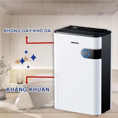 Máy hút ẩm Medion MD12.044/MD10.832 50L & 20L nhập Đức, công suất mạnh, bảo hành 12 tháng