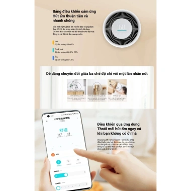 Máy Hút Ẩm Xiaomi Smart 22L - Dehumidifier thông minh, giảm 22%, tiết kiệm năng lượng