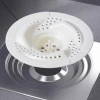 Máy hút tóc ROLY - Vỏ thoát nước xoay chống tắc nghẽn, lưới hiện đại, bộ lọc bồn rửa, an toàn cho gia đình 5
