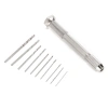 Máy khoan cầm tay mini DIY, Chuck không chìa khóa, 10 mũi HSS – Giá chỉ 27.500đ 5