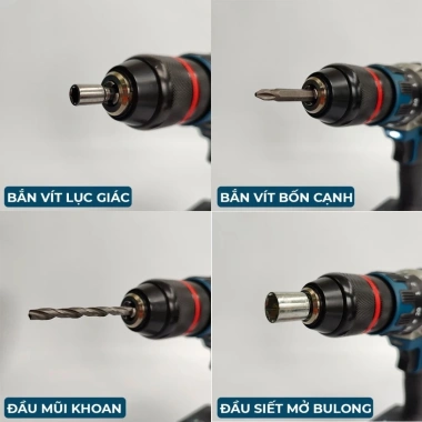 Máy khoan không dây MONQIQI - Pin cao cấp, ba chức năng vặn vít & khoan tường, giảm giá tới 19% chỉ 243.040₫