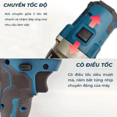 Máy khoan không dây MONQIQI - Pin cao cấp, ba chức năng vặn vít & khoan tường, giảm giá tới 19% chỉ 243.040₫