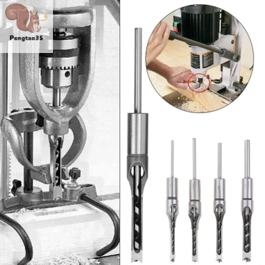 Máy khoan lỗ vuông HSS mũi khoan thép - Dụng cụ làm gỗ COD giá ưu đãi 134.750₫