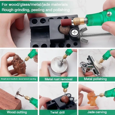 Máy khoan mài cắt cầm tay mini TAYO – Giá rẻ 95k, phù hợp cho decor & sửa chữa