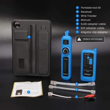 Máy kiểm tra cáp RJ45 RJ11 PoE Ethernet LAN Tester - Giá chỉ 538.999₫ 7
