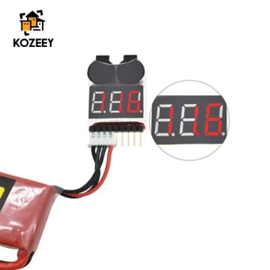 Máy kiểm tra pin Lipo KOZEEY – Đo điện áp kỹ thuật số, LED giám sát, giảm 23% 6