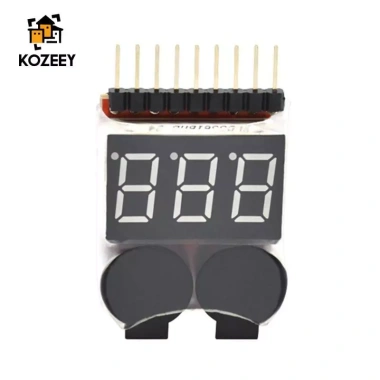 Máy kiểm tra pin Lipo KOZEEY – Đo điện áp kỹ thuật số, LED giám sát, giảm 23% 9