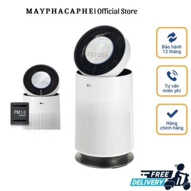 Máy lọc không khí LG Puricare Safeplus AS193DWFA/AS191DWFA - Màng HEPA 99% vi khuẩn, bụi mịn, phòng 61m2 giá 19.053.970VNĐ