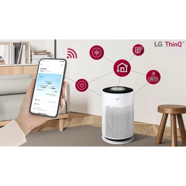 Máy lọc không khí LG Puricare Safeplus AS193DWFA/AS191DWFA - Màng HEPA 99% vi khuẩn, bụi mịn, phòng 61m2 giá 19.053.970VNĐ 5 Máy lọc không khí LG Puricare Safeplus AS193DWFA/AS191DWFA - Màng HEPA 99% vi khuẩn, bụi mịn, phòng 61m2 giá 19.053.970VNĐ 5