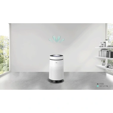 Máy lọc không khí LG Puricare Safeplus AS193DWFA/AS191DWFA - Màng HEPA 99% vi khuẩn, bụi mịn, phòng 61m2 giá 19.053.970VNĐ