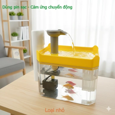 Máy lọc nước tự động cảm ứng pin an toàn cho mèo NEATLY - Giá ưu đãi 196.000đ 4