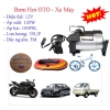 Máy nén khí mini 220V/12V - Bơm hơi đa năng bơm bóng, lốp ô tô, xe đạp, xe máy - Thiết kế nhỏ gọn, an toàn, chỉ 145.000₫ 6
