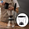 Máy nhỏ giọt cà phê tái sử dụng, cầm tay, dễ làm sạch, cốc lọc cho văn phòng, nhà & cắm trại 9