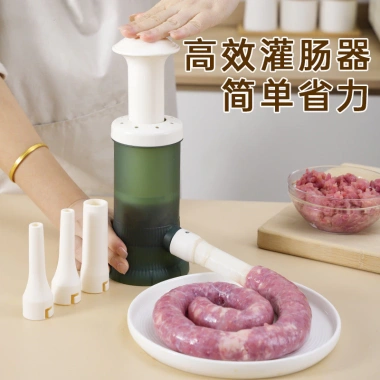 Máy nhồi xúc xích thủ công dụng cụ làm đầy vỏ gia dụng, tiện lợi, giá ưu đãi