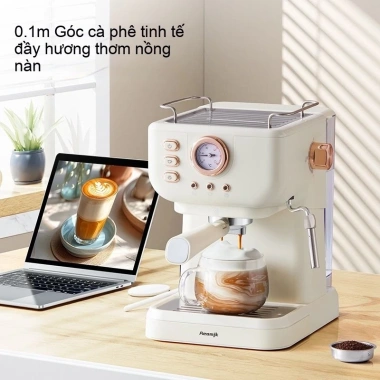 Máy pha cà phê gia đình Aeomjk 20Bar Latte Mỹ, Cappuccino, Espresso - Giá 2.879.100₫ 5 Máy pha cà phê gia đình Aeomjk 20Bar Latte Mỹ, Cappuccino, Espresso - Giá 2.879.100₫ 5