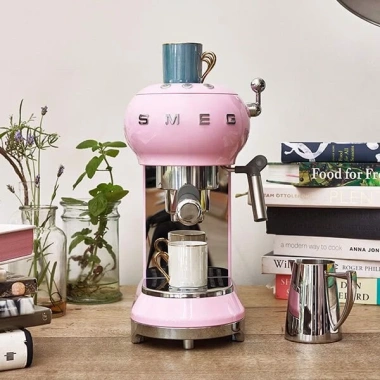 Máy Pha Cà Phê Smeg 1L - Espresso, Cappuccino, Nhập Đức, BH 12 Tháng, 13.2tr