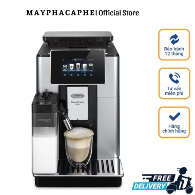 Máy pha cà phê tự động DELONGHI ECAM 610.55.SB - Espresso, Cappuccino, nhập EU, bảo hành 12 tháng, giảm giá 43,157,000₫