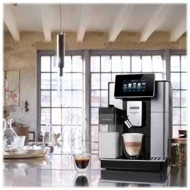 Máy pha cà phê tự động DELONGHI ECAM 610.55.SB - Espresso, Cappuccino, nhập EU, bảo hành 12 tháng, giảm giá 43,157,000₫