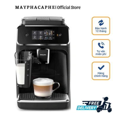 Máy Pha Cà Phê Tự Động Philips EP2.230/40 - Espresso, Cappuccino, Latte, Creama, Nhập Đức, Giá khuyến mãi 5,5 Triệu