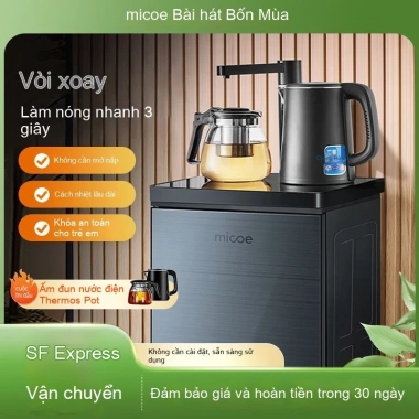 Máy pha trà Muge Four Seasons cho gia đình & văn phòng - vòi đa chức năng, xoay được, cấp nước ấm, nạp dưới, 1,329,300₫