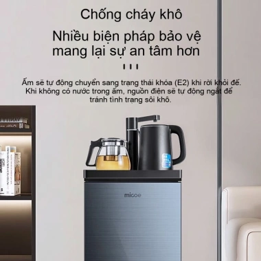 Máy pha trà Muge Four Seasons cho gia đình & văn phòng - vòi đa chức năng, xoay được, cấp nước ấm, nạp dưới, 1,329,300₫