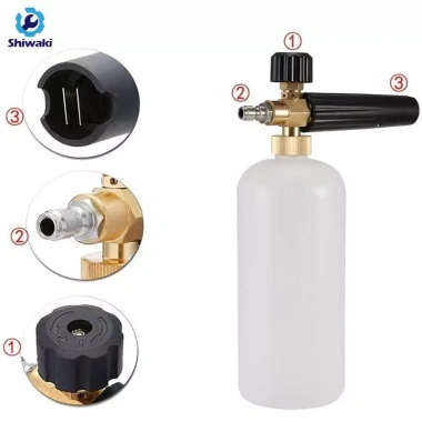 Máy phun áp lực rửa xe chuyên nghiệp, bọt tuyết đa năng, dùng trong nhà và ngoài trời, chi tiết ô tô – 217.800 VND