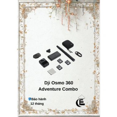 Máy quay phim DJI Osmo 360 Bảo hành 12 tháng, Giá ưu đãi 13 triệu, Công nghệ 360 độ