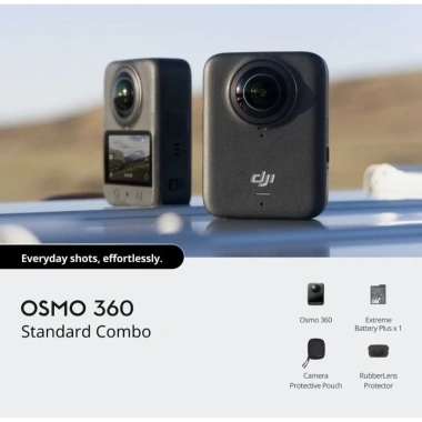 Máy quay phim DJI Osmo 360 Bảo hành 12 tháng, Giá ưu đãi 13 triệu, Công nghệ 360 độ 9