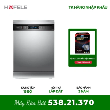 Máy rửa chân HDW-F6.051S Hafele - Bảo hành 3 năm, tặng lưới CareKit, giá 14,035,840₫ 2