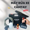Máy rửa xe cầm tay Hitachi 2 Pin 10 Cell 199V - Xịt rửa cao áp, bọt tuyết, giá 395.000 VND 2