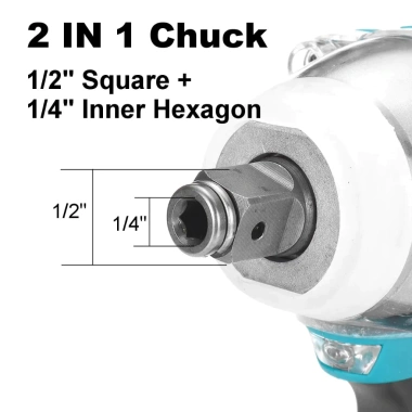 Máy Siết Bulong MAKITA 680N 680Nm - Máy Bắn ốc Pin Lõi Đồng 100% Giá Ưu Đãi 710.000₫