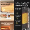 Máy Sưởi Gốm Yangzi 2.000W Sưởi Ấm Nhanh, Tiết Kiệm Điện, Bảo Vệ Da An Toàn Gia Đình 2