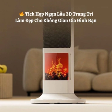 Máy Sưởi Gốm Yangzi 2.000W Sưởi Ấm Nhanh, Tiết Kiệm Điện, Bảo Vệ Da An Toàn Gia Đình 5