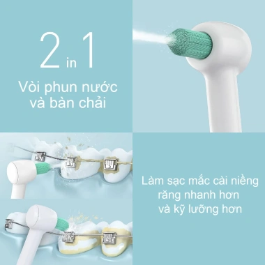 Máy Tăm Nước Panasonic EW1.511 và EW-DJ - Răng niềng, răng nhạy cảm, BH 12 tháng 3