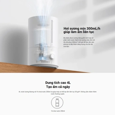 Máy Tạo Độ Ẩm Xiaomi Smart Humidifier 2 Lite EU Chính Hãng - Giảm Giá 989.000₫, Bảo Hành 12 Tháng