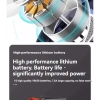 Máy Thổi Phản Lực Turbofan Không Dây Tonnifu 910 Quạt Lá Bụi Pin Màu Giá 55k 3
