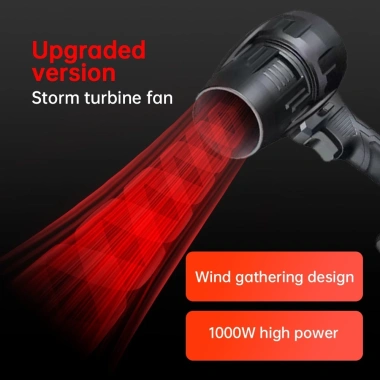Máy Thổi Phản Lực Turbofan Không Dây Tonnifu 910 Quạt Lá Bụi Pin Màu Giá 55k
