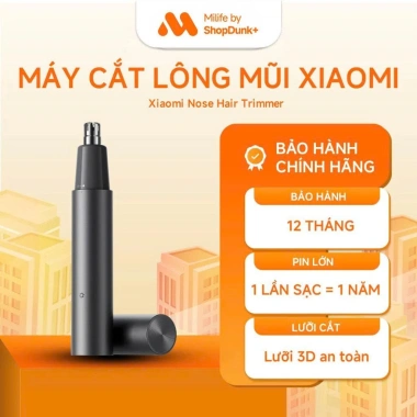 Máy Tỉa Lông Mũi Xiaomi Chính Hãng - Bảo Hành 12 Tháng, Giá 599.000đ Giảm Sốc