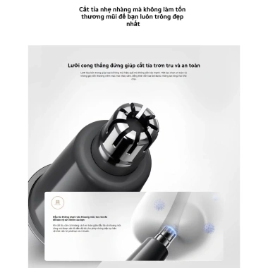 Máy Tỉa Lông Mũi Xiaomi Chính Hãng - Bảo Hành 12 Tháng, Giá 599.000đ Giảm Sốc 4 Máy Tỉa Lông Mũi Xiaomi Chính Hãng - Bảo Hành 12 Tháng, Giá 599.000đ Giảm Sốc 4