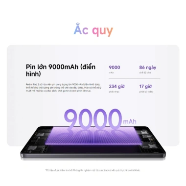 Máy Tính Bảng Xiaomi Redmi Pad 2 4GB/128GB Wifi Chính Hãng - Bảo Hành 18 Tháng - 4,650,000₫