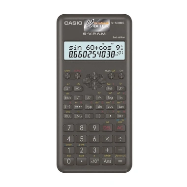 Máy Tính Casio FX-500MS 2nd Edition Chính Hãng - 244 Tính Năng, Trợ Thủ Toán Cấp 2, Giá Ưu Đãi 371.000₫