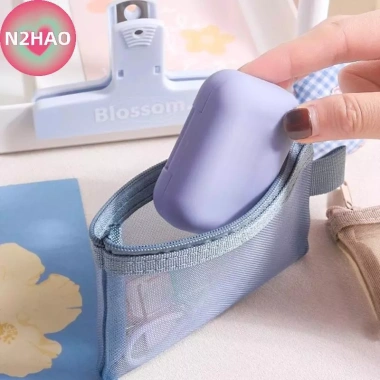 Máy Tính Di Động Mini Dây Kéo Lưới - Túi Bảo Quản Tiền Xu Nhỏ Gọn Du Lịch 38.556₫